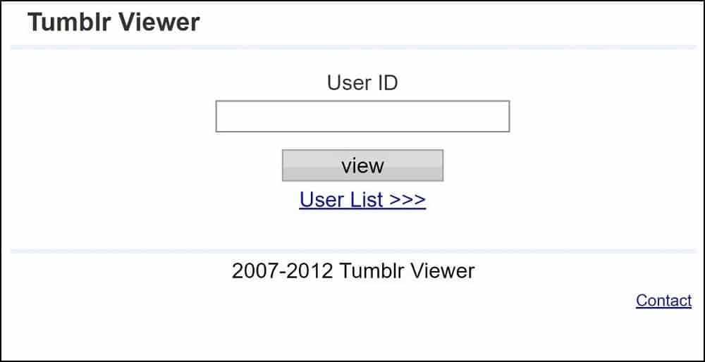 Tumb – Tumbler Viewer Online Tumblr Viewer Tools