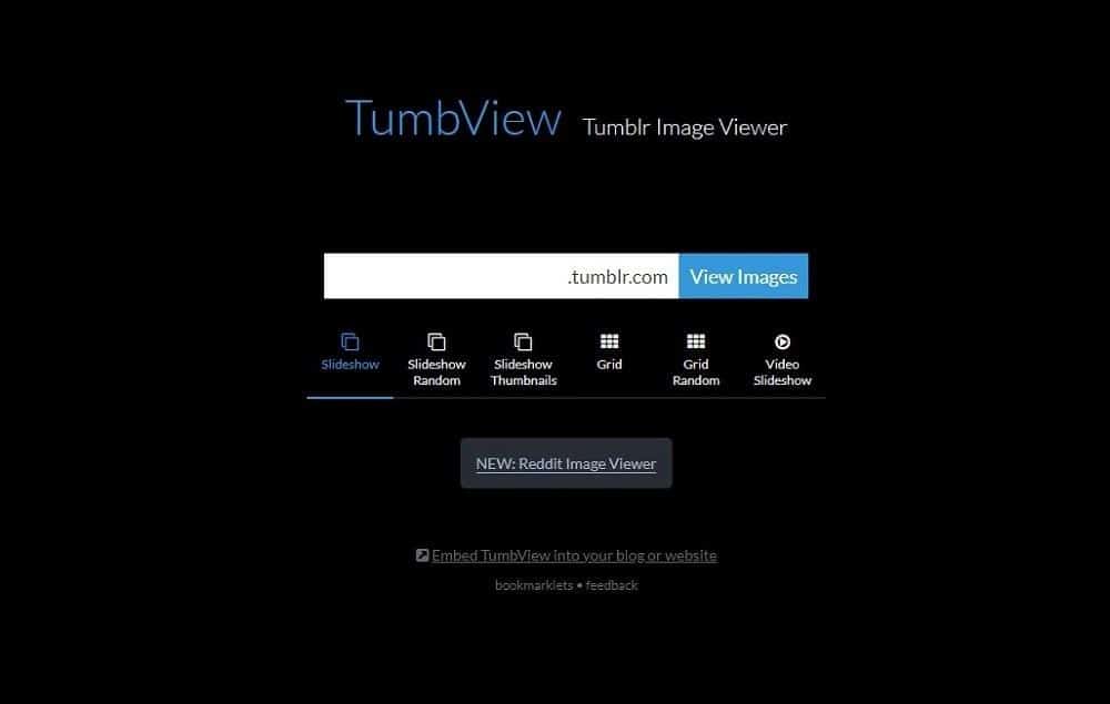 Tumbview Online Tumblr Viewer Tools