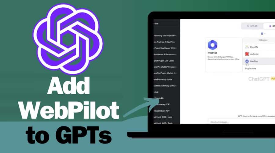 How to Add WebPilot to GPTs