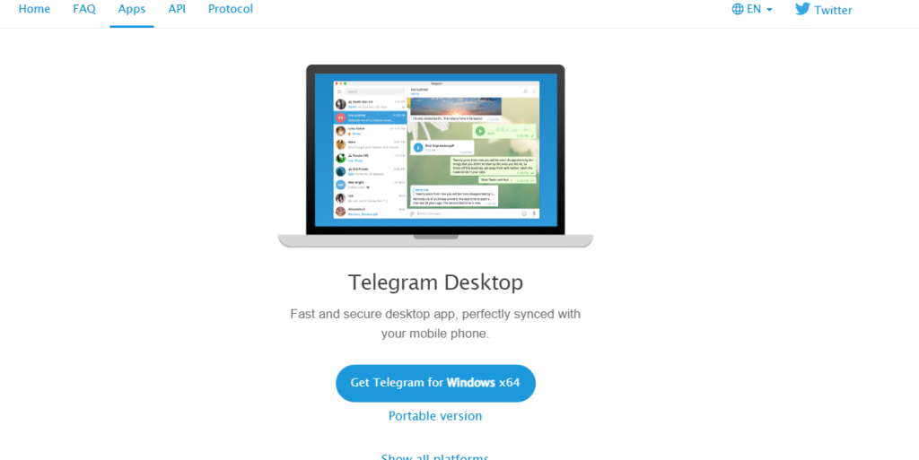 Access Telegram on your Windows