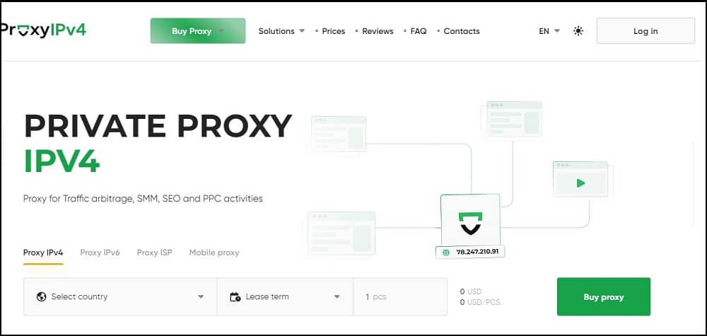 Proxy-ipv4 for Yandex Proxies in the Market