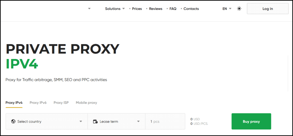 ProxyIPv4 polish proxy