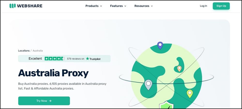 Webshare for Australian Proxy
