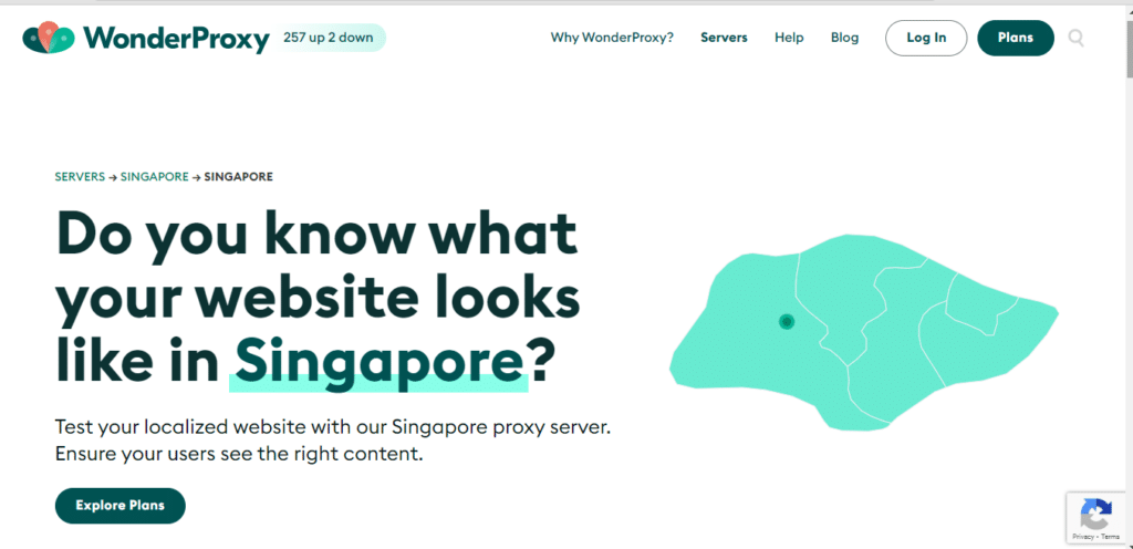 Wonderproxy singapore proxy