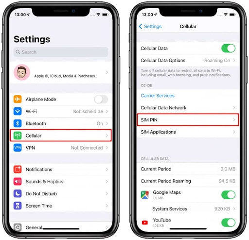 Navigate to your iPhone’s Settings app